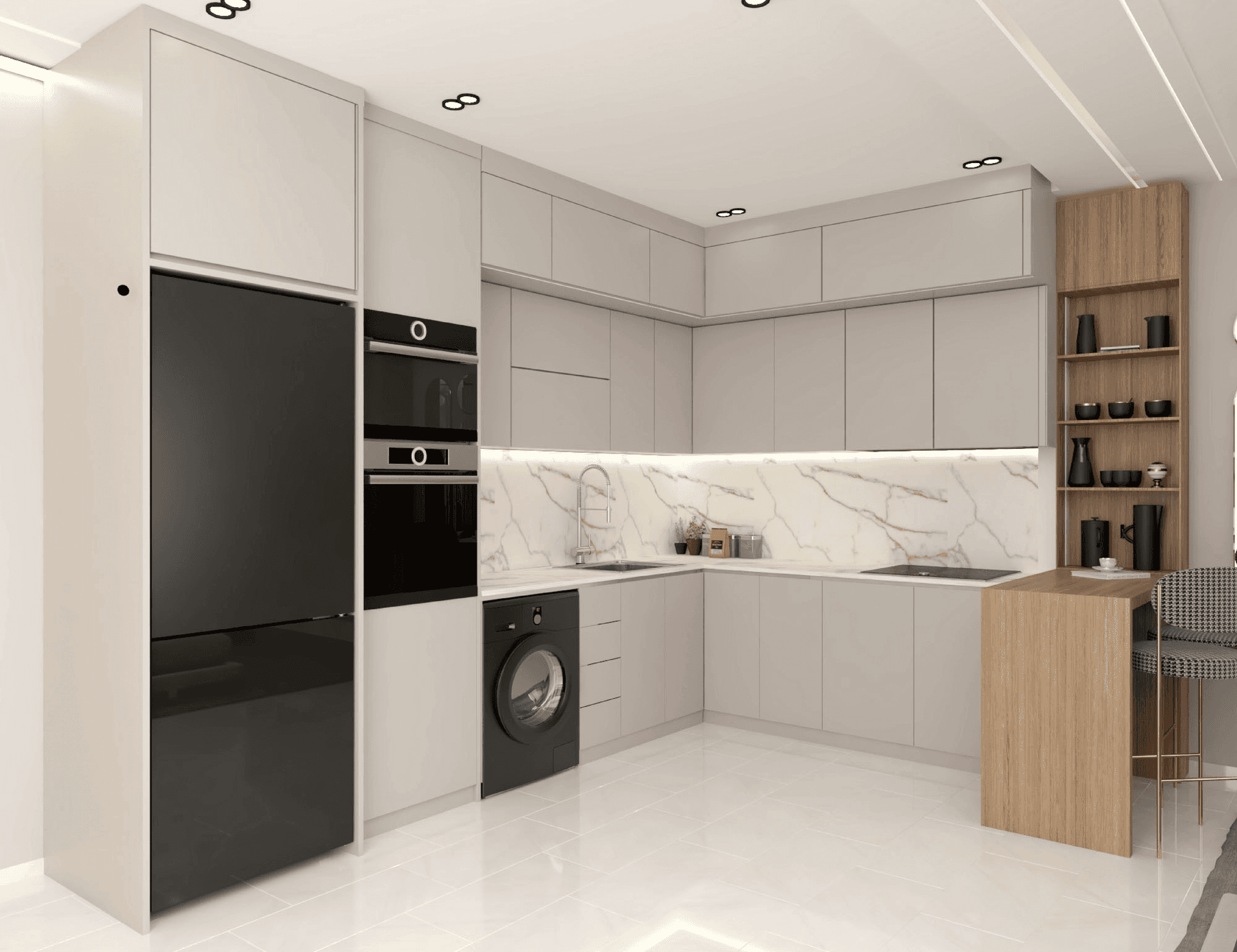 Cuisine moderne haut de gamme