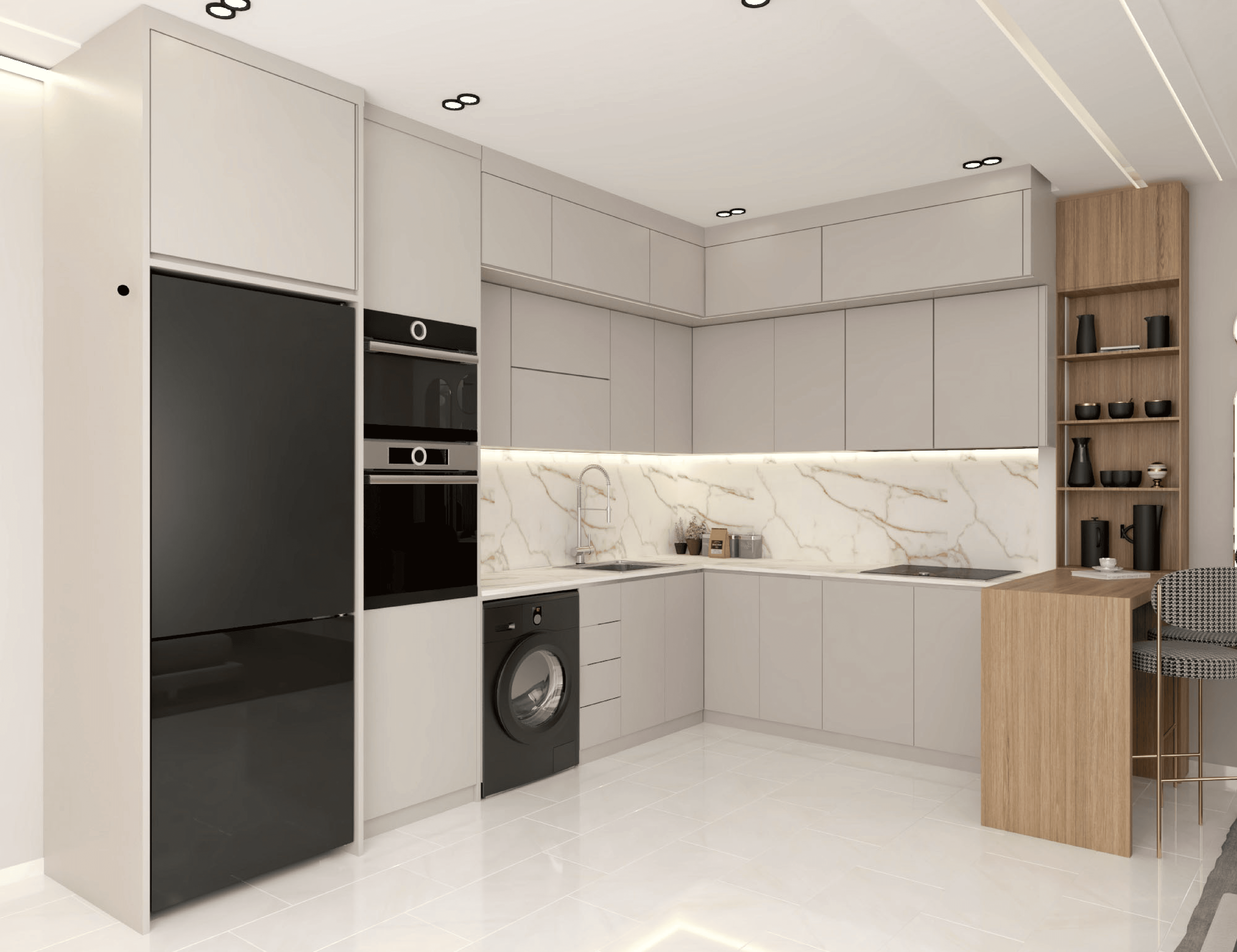 Cuisine moderne haut de gamme